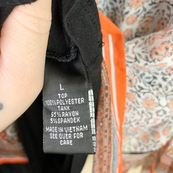 AB Studio Sleeveless Dressy Blouse Large - Picture 8 of 8